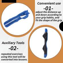 Golf Grip Training Aid Golf Club Handle For Swing Grip Trainer Left Right Hand Practice Aid,Blue - A - Xem 10