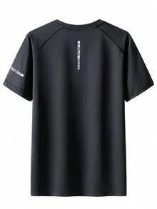 2pcs Men's Sports Outdoor Casual Commuter T-Shirt Set - Multicolor - View 4