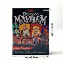 Dungeon 2-4 Players Fast Card Battle Simple Rules, 5 Minutes To Learn, Fun Doubled For Friends Aged 14 And Up - Multicolor - View 5