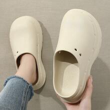 2026 Summer EVA Minimalist Slide Sandals - Light Khaki - View 2