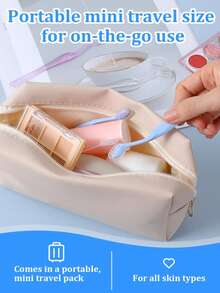 6/3/1pc Stainless Steel Small Eyebrow Trimmer, Lip Hair Removal Scissors, Simple & Easy-To-Use Beauty Tool - Multicolor - View 3