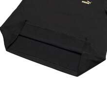 Puma Daily Commute Casual Wear Short Sleeve T-Shirt Men's ESS-METALLIC-No.1-Logo-Tee Comfortable Soft Training Sports Top 694448-01 - Black - View 6