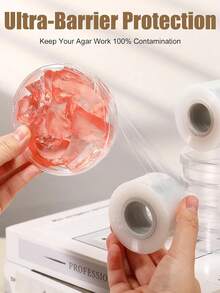 1卷嫁接胶带，自粘PE拉伸膜植物修复苗圃胶带，适用于培养皿、果树苗圃修复、密封、嫁接，可拉伸、弹性好 - 一卷 - 查看 3