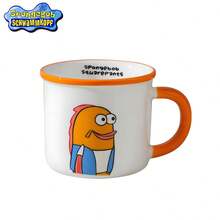 SpongeBob SquarePants 海绵宝宝全新官方小丑鱼马克杯系列，杯子，马克杯，牛奶杯，咖啡杯，耐高温陶瓷，海绵宝宝IP图案，多种颜色可选，节日礼物，家庭聚会用品，乔迁礼物，宿舍杯，抹茶碗 - 彩色 - 查看 10