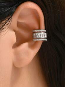 1个三层耳夹，无需耳洞 - 3層耳骨夾 - 查看 2