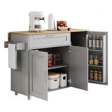 Mobile Storage Islands - Grey - View 7