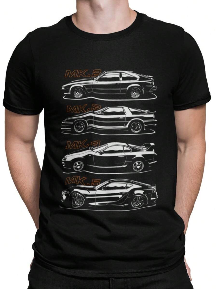 Men T-Shirts - Black - View 1