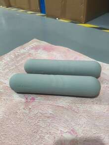 Silicone Coated Single Dumbbell, Unisex, Home Fitness Equipment, Suitable For Strength Training, Yoga And Pilates - Multicolor - View 5