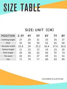 Young Girl Cartoon Print Short Sleeve Top And Loose Pants Set - Grey - View 7