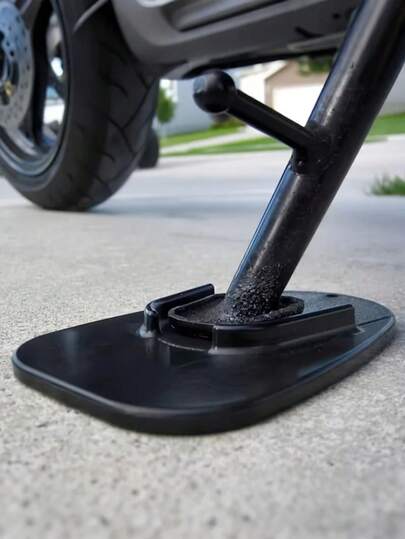 Motorcycle Accessories Side Stand Pad, Universal Foot Pedal Support Pad