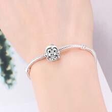 CYMYSS 1件可爱卡通风格925镀银立体猴子吊坠，男女皆宜，适合作为生日礼物/日常佩戴 - 彩色 - 查看 5