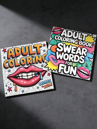 2pcs Adult Mandala Coloring Books - Bold Doodle Designs, Relax And Regulate Emotions, Perfect Gift For Birthday, Valentine's Day, Christmas, Mother's Day And Family Gatherings