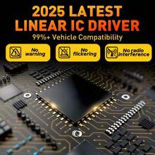 DrViAion 2pcs H7 LED Headlight Bulb Mini Wireless 80000LM 6000K CSP For Car Headlamp Auto Diode Lamps H7 Turbo Led 12V Automobile - A - View 7