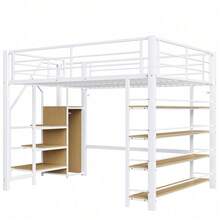 Bed Bases & Foundations - White + Metal + 140cm*200cm-1 - View 10