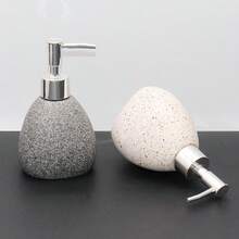 Premium Bathroom Accessory Set, Customizable Resin Bathroom Set, Hotel Bathroom Set, Model Room Decor, Soap Dispenser, Toothbrush Holder, Toothbrush Cup, Soap Dish, Free Combination - Imitation Granite - View 6