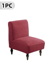 Armless Sofa Chair Cover, Removable & Washable Spandex Fabric Armless Chair Sofa Protector Slipcover For Living Room Dining Room - Multicolor - View 26