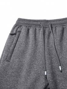 Pantalones casuales sueltos con cordón para hombres, pantalones ligeros para exteriores en primavera/otoño - Gris - Ver 6