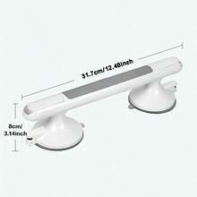 1pc Toilet Grab Bar, Anti-Slip Safety Handle For Elderly, Bathroom Suction Cup Handrail, Shower Room Grab Bar - Multicolor - View 10