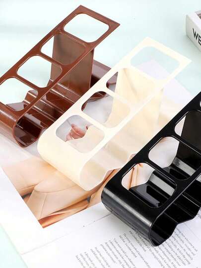 1个遥控器收纳架，儿童房桌面整理架，小物件收纳，婴儿房桌面整理架，多槽遥控器收纳盒