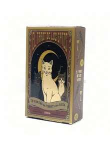 Spanish Tarot Cards "Cats Ruling The World", Party & Birthday Gift, Divination Game - Photo Color - View 1