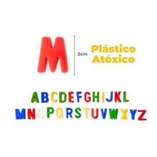 Educational Mobile Alphabet Letters And Numbers Alphanumeric Bag 1000 Pieces - 帶字母的罐子 171 - 查看 3