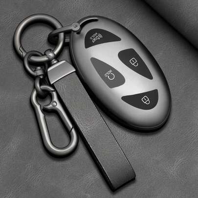 TPU Car Key Case Cover For Hyundai1 Kona Ev Grandeur GN7 IONIQ 6 2023 2024 Remote Key Protect Shell Accessories
