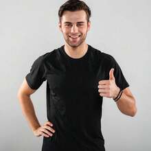 2件套黑白心形26字母编织手链，简约百搭爱心手链套装 - 黑色 - 查看 5