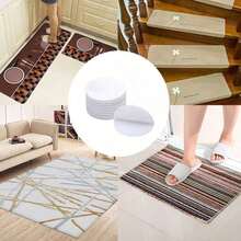 10pcs/50pcs Multi-Functional Magic Tape - White Magic Tape Bed Sheet, Sofa Cushion Fixator, Non-Slip Bed Sheet, Household Non-Slip Magic Tape, Painless Adhesive, Universal Sticker - Apricot - View 3