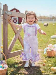 Baby Girls Dresses - 紫色 - 查看 3
