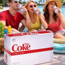 Coca Cola Diet Coke, 12 Oz, Case Of 24 Cans - 12 oz - Xem 2