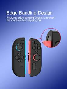 2pcs Silicone Grip Covers For Nintendo Switch 2nd Gen Controllers, Anti-Drop, Anti-Slip, Anti-Scratch, Sweat-Proof, Enhance Gameplay Experience - View 6