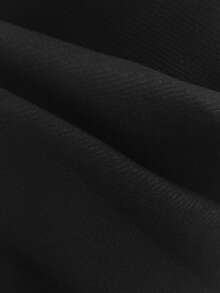 Women's Solid Color Square Neck Backless Tie Waist Ruffle Hem Sexy Elegant Cocktail Party Vacation Date Dress Black Summer - Black - View 6