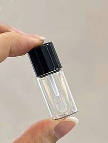 6个迷你玻璃旅行瓶，适用于粉底液、遮瑕膏和唇彩，每个容量4毫升/0.1盎司，便携式化妆品容器，带旋转盖，无香型，非常适合存放化妆品小样和洗漱用品。 - 彩色 - 查看 5