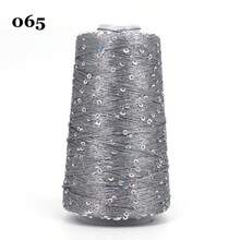 50g Shiny Sequin Crochet Knitting Yarn, DIY Sweater, Bag, Hat Handicraft Materials - Multicolor - View 39