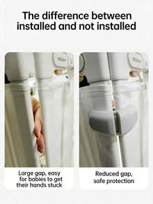 1pc Universal Children Bed Guard Rail Clip, No Drilling Non-Slip Fixed Clamp, Baby Crib Guard Rail Fixing Accessory - Multicolor - View 3