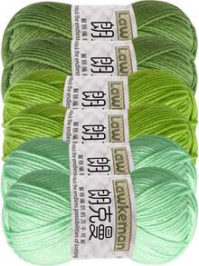 6pcs/300g Medium Soft Yarn, Suitable For Crochet Projects, Can Be Used For DIY Crochet Bags, Crafts, Decorations, Holiday Gifts, A Wonderful Commemorative Gift For Family And Friends - Multiple Styles - View 16