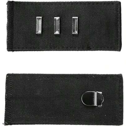 Black Hook Waist Band Extenders Hook Waist Extenders Adjustable Waistband Extender For Women Men Pants Jeans Skirt Trousers Fasteners