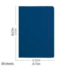 1 Pc Business Office Meeting Notebook With Strap, A5 Journal, Student Diary Notebook - Style 1 - View 10