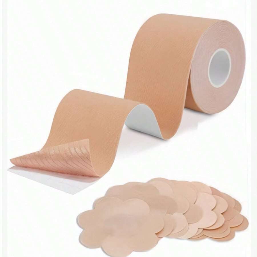 Boobytape Breast Lift,Boob Tape A-G Cup With 10 Disposable Nipple Covers - 1 - Xem 1