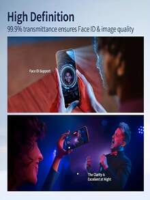 4 paquetes de protector de pantalla cerámico mate antirreflejo y antihuellas compatible con iPhone 17 Air/17 Pro Max/16 Pro Max/16/16e/15/14/13/12/11/Pro Max/Plus/XR/X/XS/XS Max/Mini, protección antirreflejo a 30°, cobertura completa, fácil de instalar, no es de vidrio, regalo de primavera para cumpleaños o aniversario - Negro - Ver 5