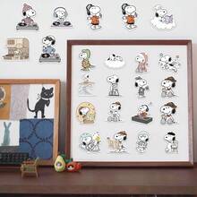SNOOPY 1 Set Graffiti Stickers, Cartoon Cute Stickers For Phone, Luggage, Waterproof Decorative Stickers, Gift For New Year, Valentine's Day, Easter - Multicolor - View 6