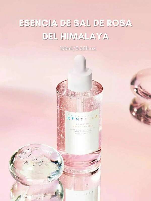 Madagascar Centella Poremizing Fresh Ampoule 3.38 fl. oz(100ml) |,Soothing Hydration , Oily Combination Skin,La combinación de sal rosa del Himalaya y otros 80 minerales y sales diferentes ayuda a limpiar eficazmente los poros