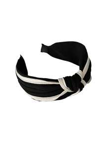 1 Piece Women Wide Edge Headband New Knitted High Headband Hair Clip Hair Accessories Headpiece - Multicolor - View 5