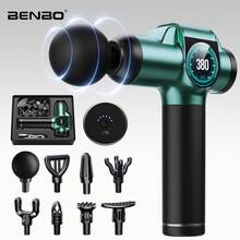 BENBO 按摩槍 背部按摩器,附 8 個替換按摩頭,適用於緩解疼痛與深層組織按摩,敲擊式按摩槍,99 段速度設定,超靜音電動按摩器,送禮佳品 - 純色 - 查看 2