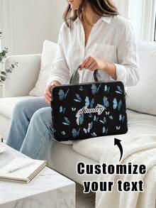 1pc Custom Laptop Bag, Unique Design (Photo, Landscape, Illustration), Large Capacity, Lightweight, Fashionable, Best Gift Choice, Back To School Essential - one-size - View 6