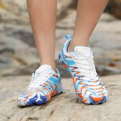 Men's Outdoor Five-Toe Non-Slip Sports Shoes For Running, Camping, Cycling, Hiking, Fishing, Climbing, And Multi-Function Training Shoes For Gym Workouts Like Squats, Weightlifting, Jumping Rope, Yoga, Unisex Casual Shoes