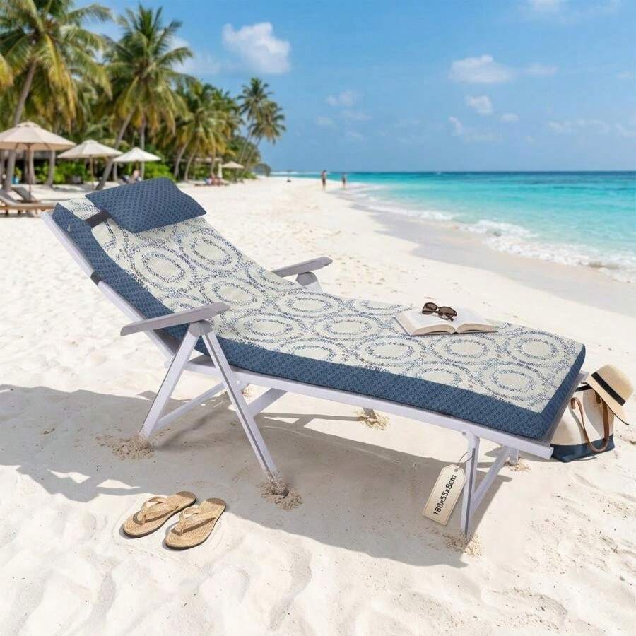 Outdoor Pillows & Cushions - Blue - View 1