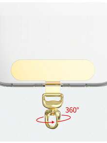 Alloy Lanyard Gasket 360° Rotatable Stainless Steel Phone Hook Metal Washer Secures Phone Lanyard Spring Gift - Multicolor - View 6
