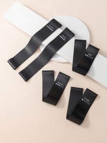 2pcs Resistance Bands Fitness Accessories - Black - View 6