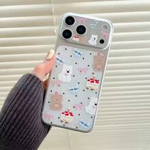 Cartoon Pet Phone Back Sticker Suitable Compatible With Iphone 17 Pro Max, No Residue, Easy To Replace, Cute Style - Clear - View 12